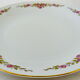 Bavarian porcelain dessert service with floral decoration. Around 1960.