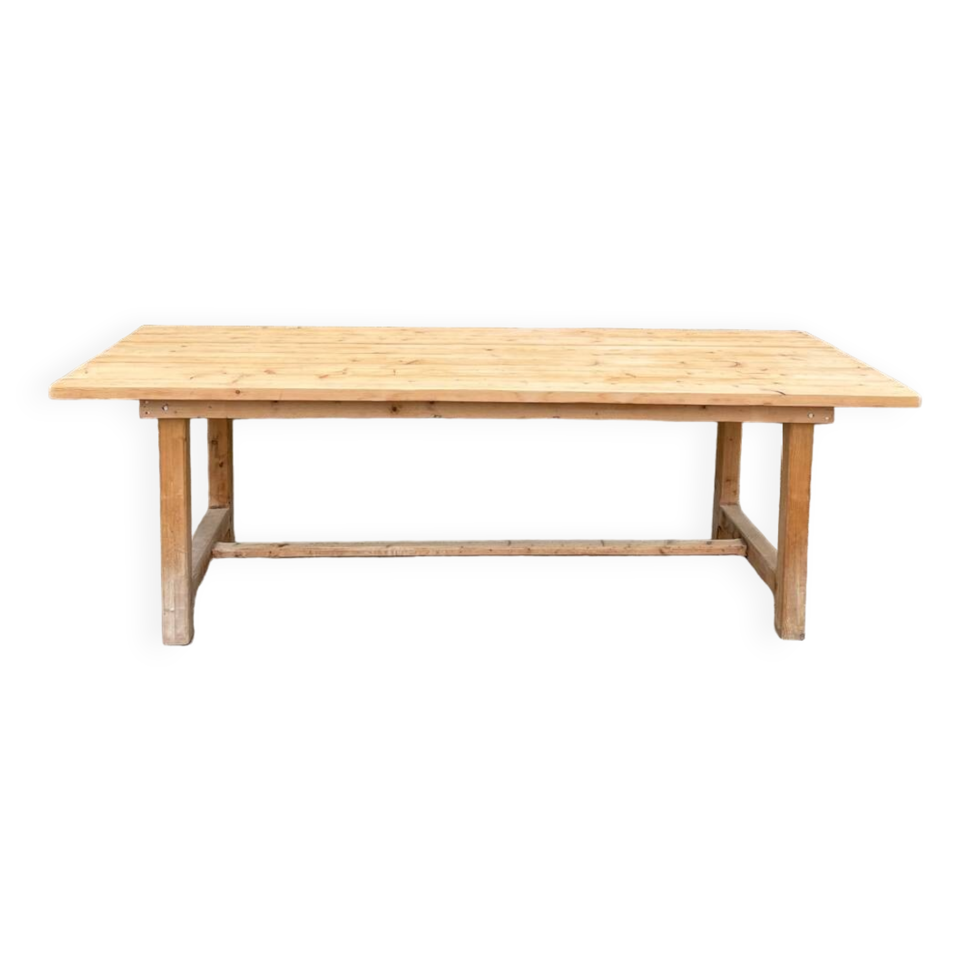 Table de ferme ancienne sapin 10 personnes
