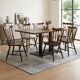 6 western beech chairs from the 1960s