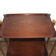 Table-desserte pliante textable vintage