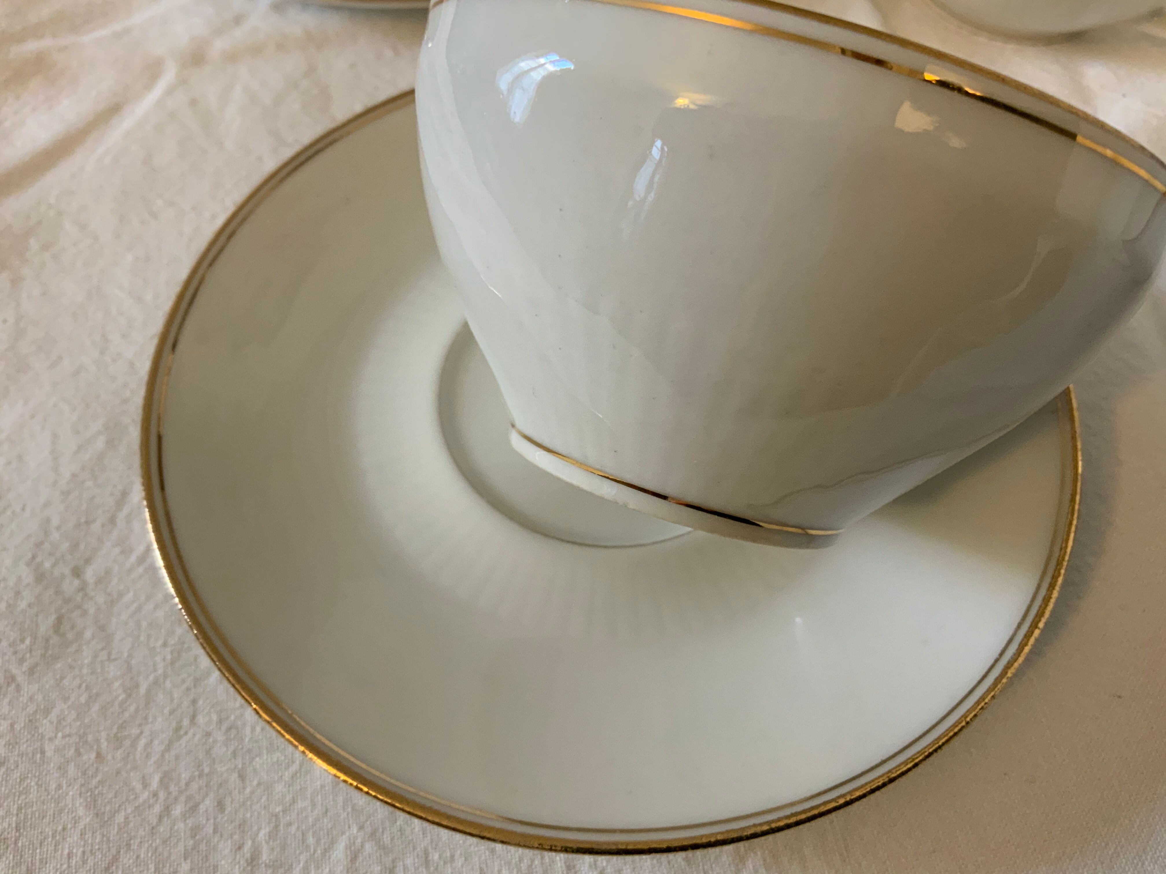 Limoges porcelain coffee service