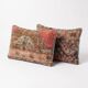 Set of 2 vintage Turkish cushion covers 41x61 cm