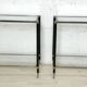 Pair of Jansen Vintage 1970s console tables or side tables
