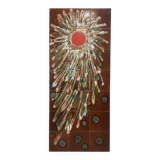 Vintage ceramic tableau 1960