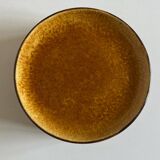 Set of 6 Dieulefit glazed earthenware plates workshop Mourre Milon 1970