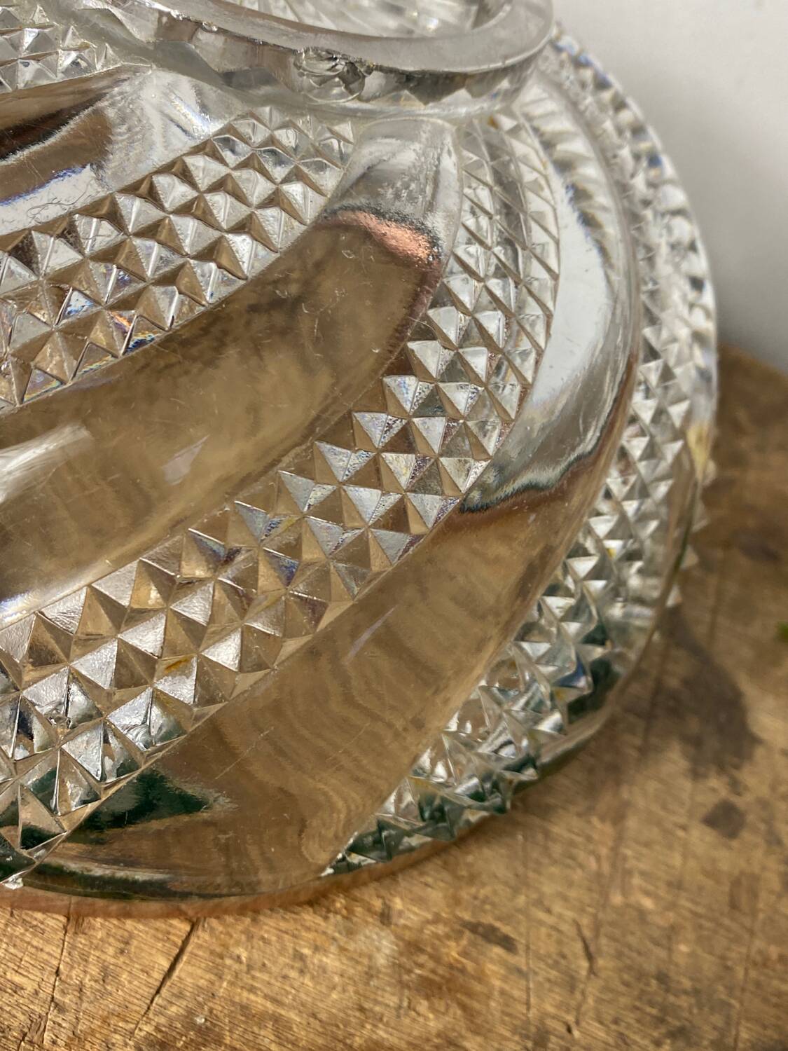 Baccarat crystal salad bowl
