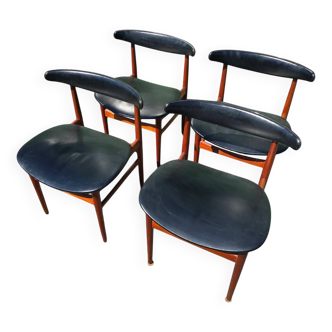 Set of 4 Scandinavian chairs