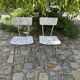 Paire de chaises en formica