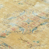 Anatolian handmade vintage rug 263 cm x 158 cm