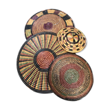 Vintage wall baskets Africa