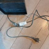 Wrought iron table lamp/rooster