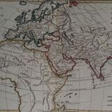 Pair of maps of Europe of the eighteenth