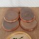 Set of 6 dessert plates in Montgolfier France vintage manufacture