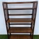 Bibliothèque pliante en bois, 4 étagères, 1950