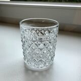 Set of whisky decanter and its 5 glasses