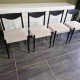 Set of 4 Baumann “Silva” chairs, Scandinavian, 1970s