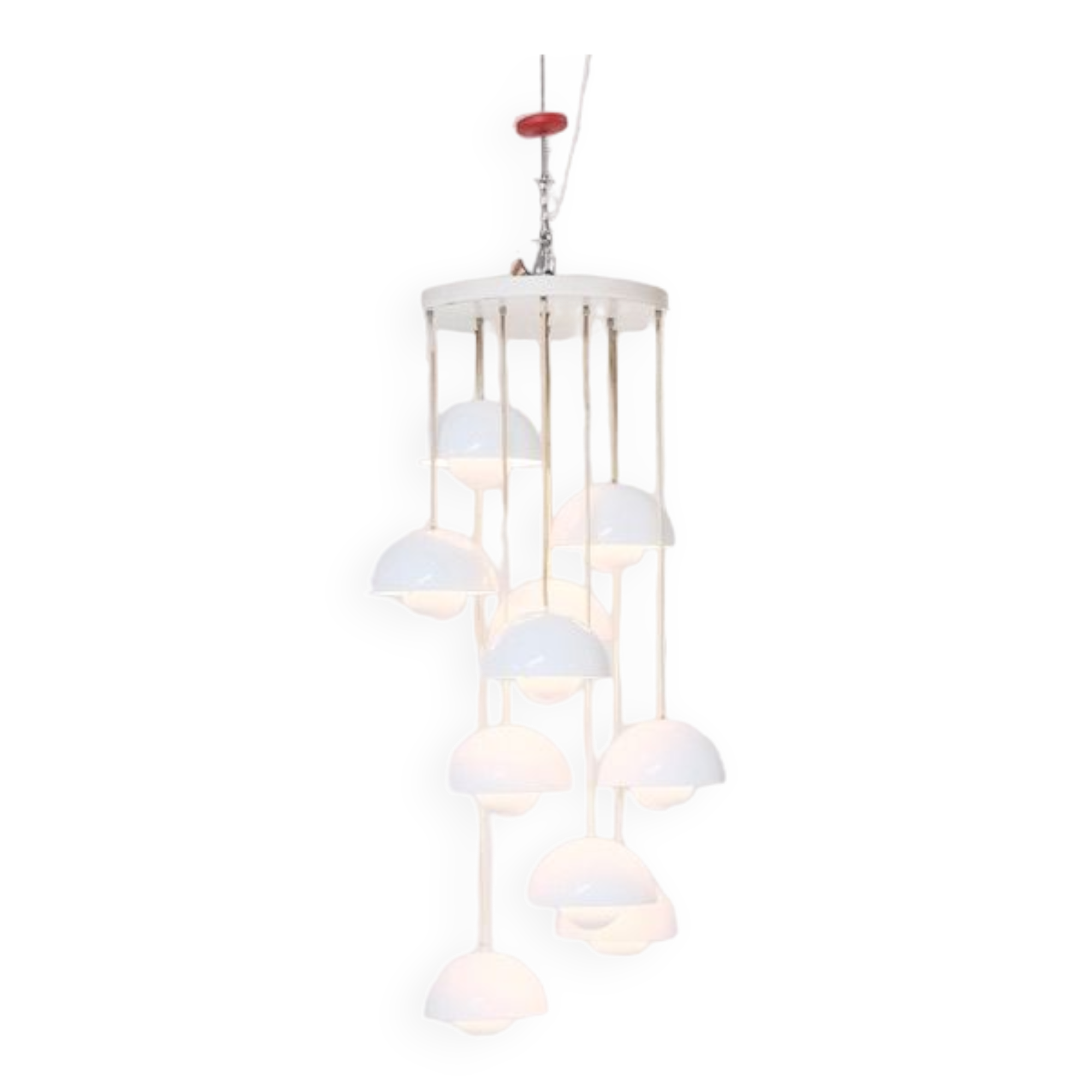 Pendant lamp by Verner Panton for Louis Poulsen, Denmark 1968s.