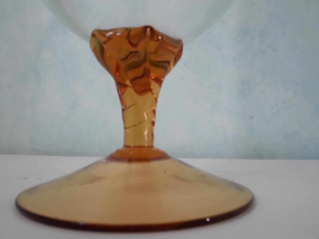 Glass-shaped vase
