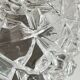 APPLIQUE Semi-Crystal Ceiling Light 1950s