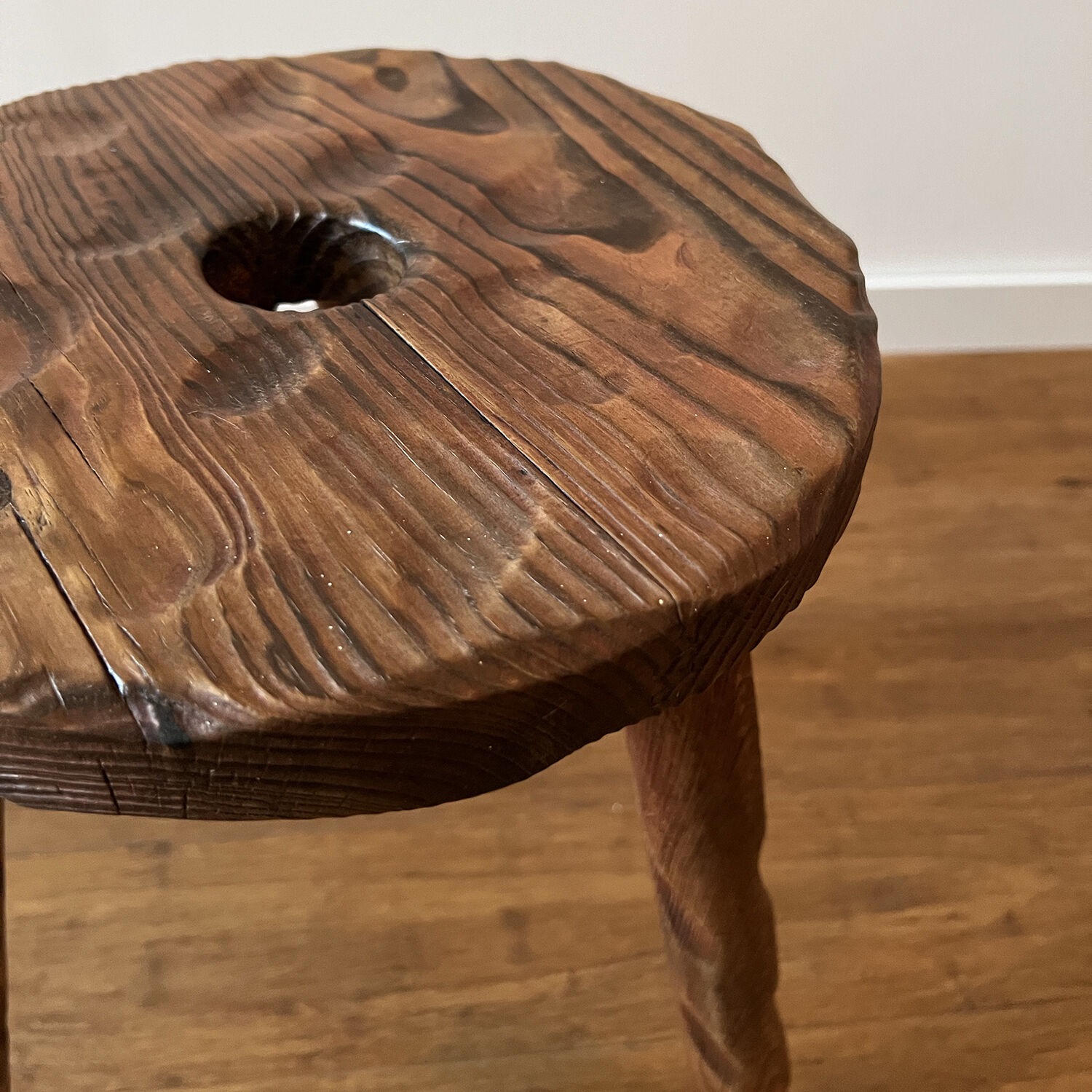 Brutalist triode stool