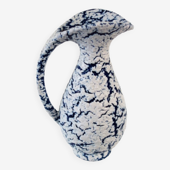 Small vintage snow stoneware vase