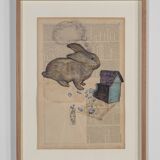 Once upon a time, Bilal Bahir, mixed media, 2020
