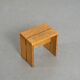 Pair of pine stools, French Alps circa 1970