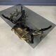 Bronze bonsai coffee table by Willy Daro, 1970s