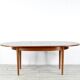 Table à manger extensible vintage en teck d'inspiration danoise