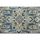 1970s Vintage Persian Handmade Wool Cotton Light Brown Area Rug 295x380
