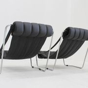 Vintage chrome lounge chairs by Corsini & Wiskemann for Cinova, 1970s set of 2