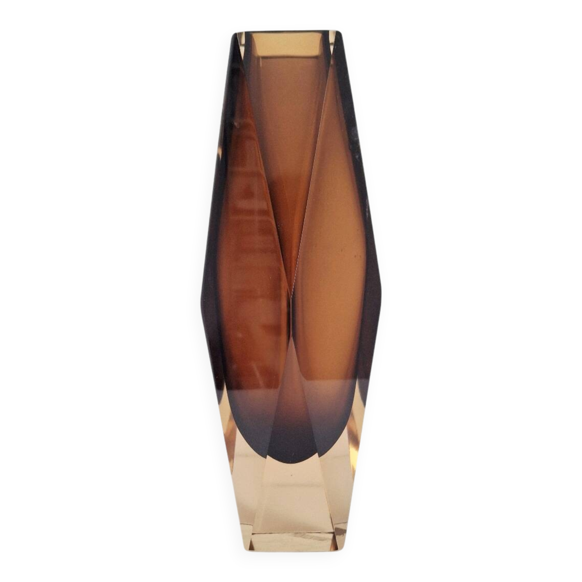 Sommerso Vase 1960s, atttibuted to Flavio Poli