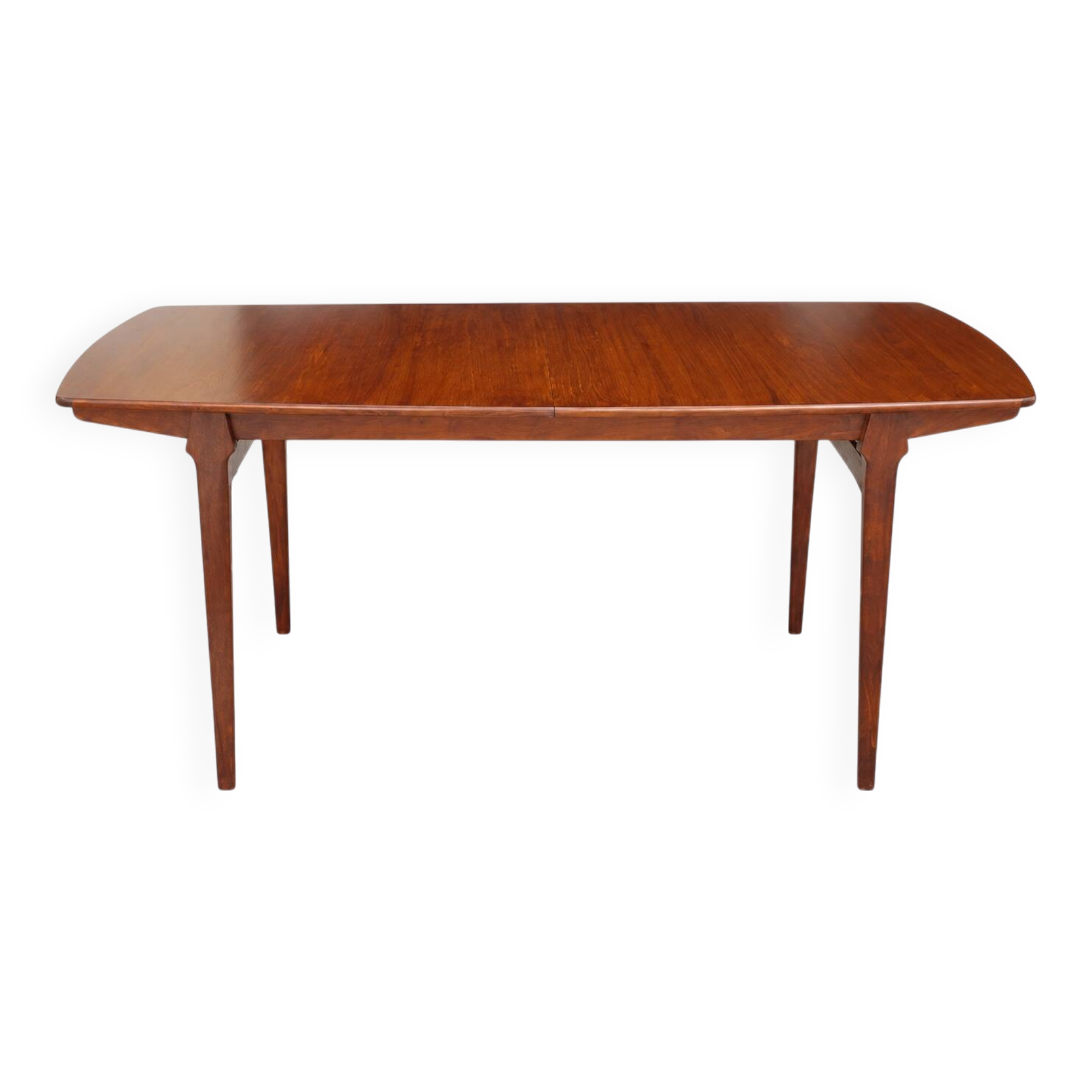 Table à manger extensible vintage en bois – style scandinave années 60