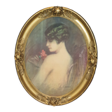 Old framd portrait