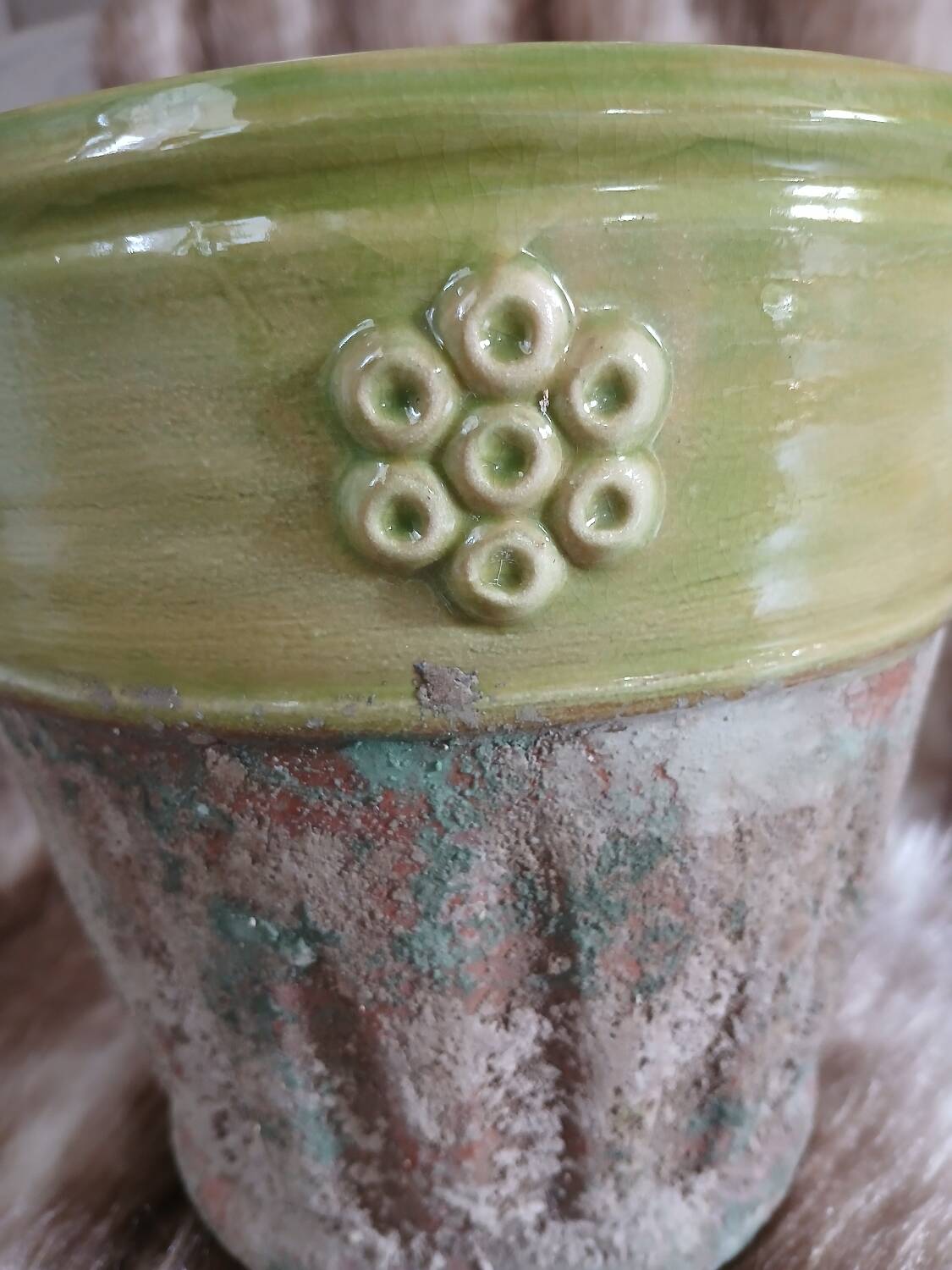 Pot / plant or flower in terracotta