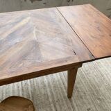 19th century oak farmhouse table 270cm with extensions