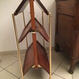Vintage folding and rolling table