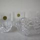 Set of 4 old whisky glasses in arques crystal model longchamp deco living room