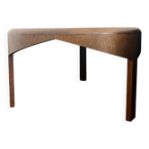 Tripod wooden coffee table