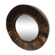 Round mirror Indian wooden massif diameter 50 cm