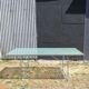 Moment glass and metal table by Niels Gammelgaard for Ikea