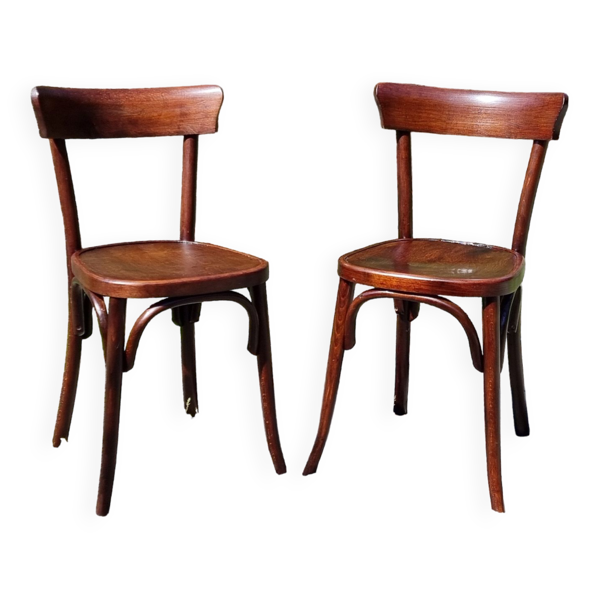2 Fischel bistro chairs from the 30s