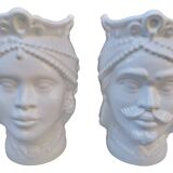teste di moro siciliane in ceramica