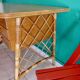 Office vintage rattan.