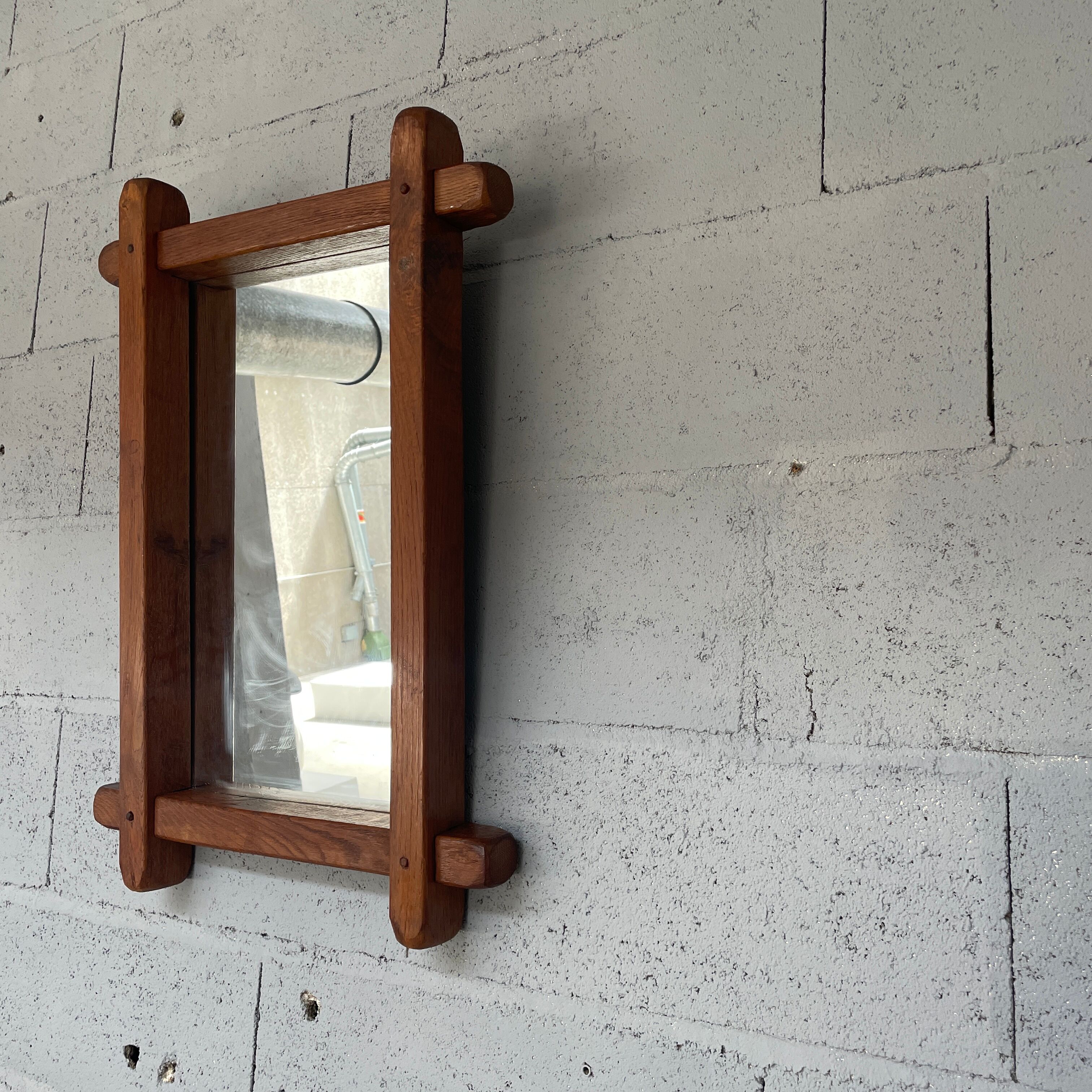 Brutalist mirror  49x71cm