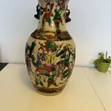 Vase chinois Nankin dynastie Qing