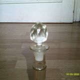 19th century molded glass carafe