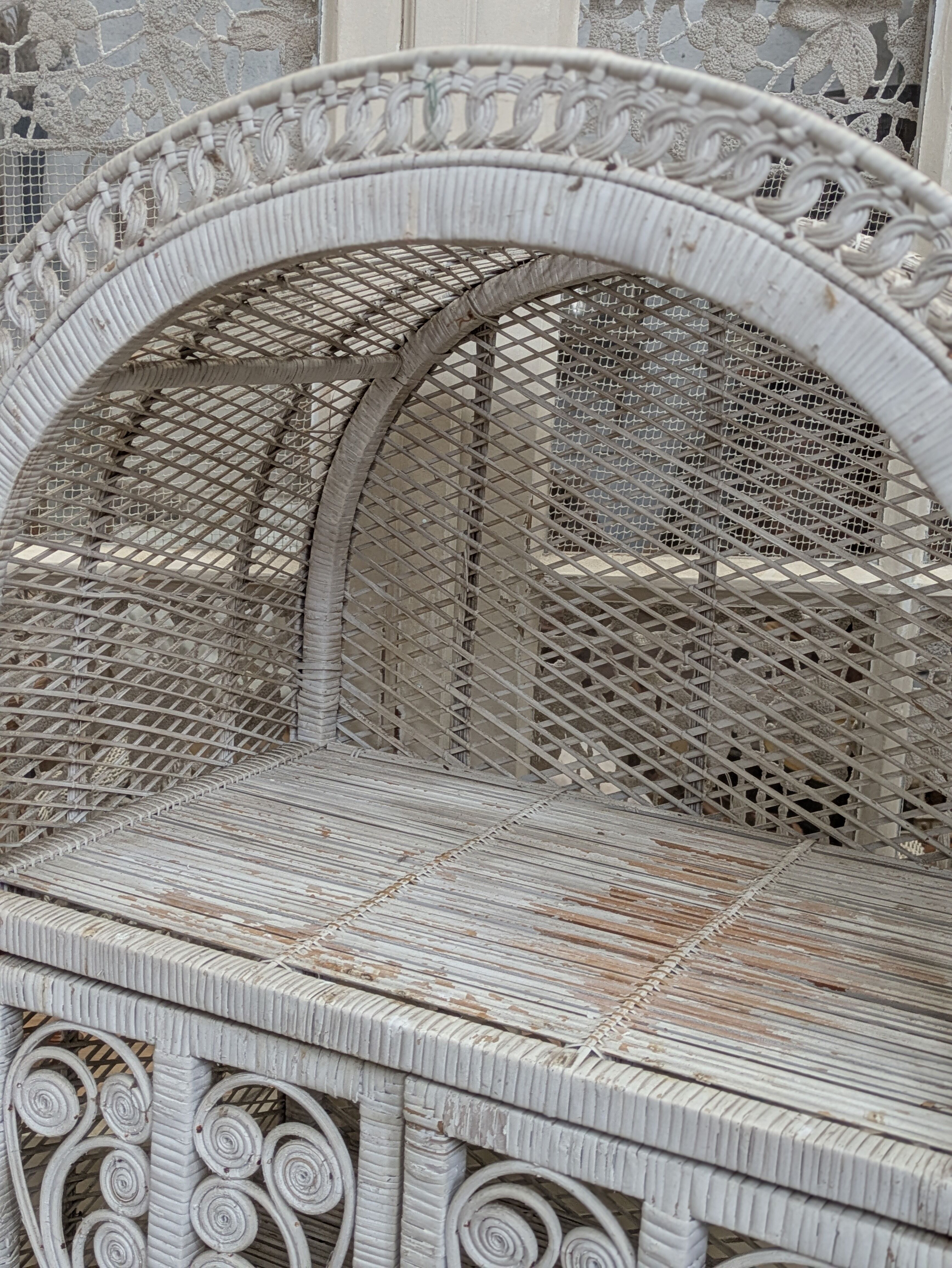 Armoire rotin