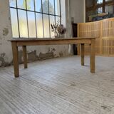 Solid oak farmhouse table 180 cm