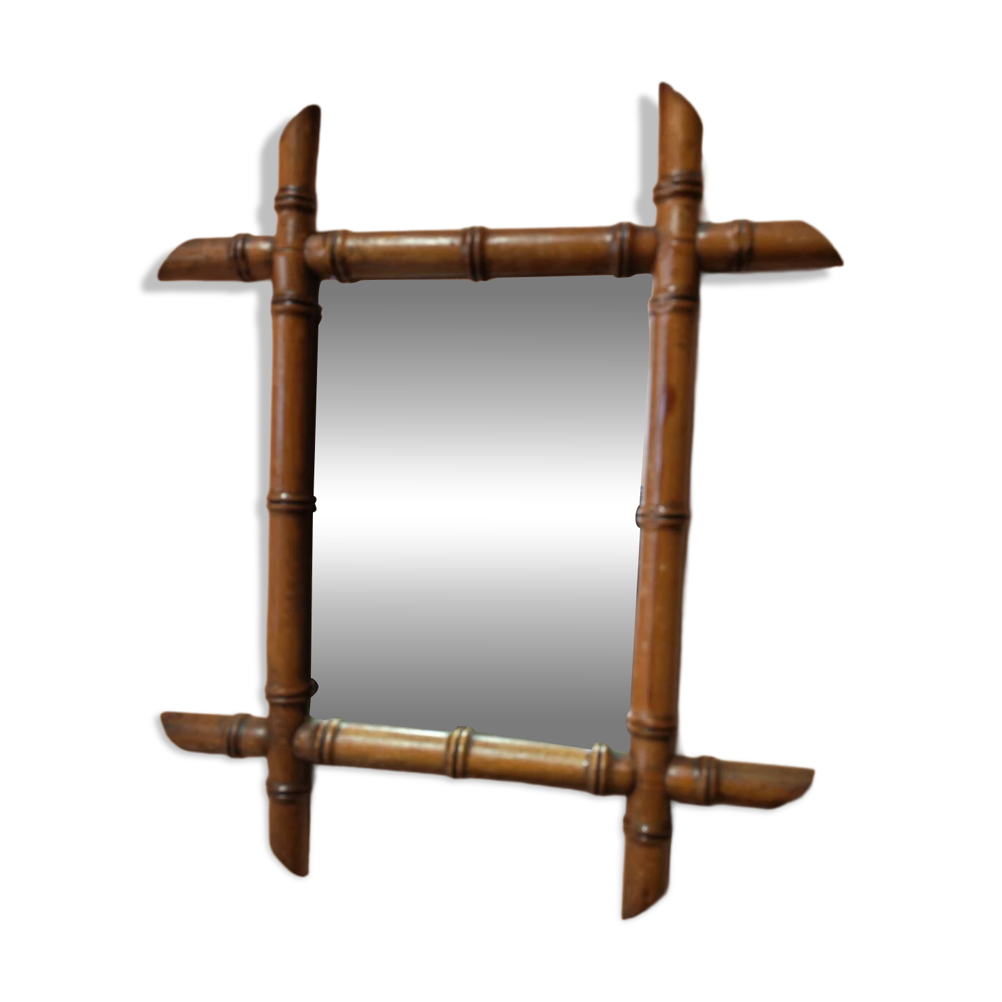 Small barber mirror